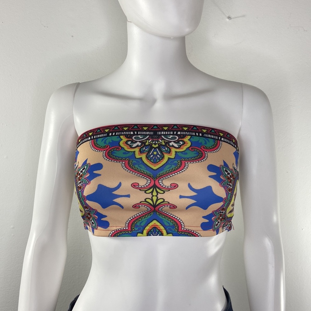 ✨ Flying Tomato Strapless Bandeau Top – Boho Festival Vibes ✨ - Picture 3 of 9